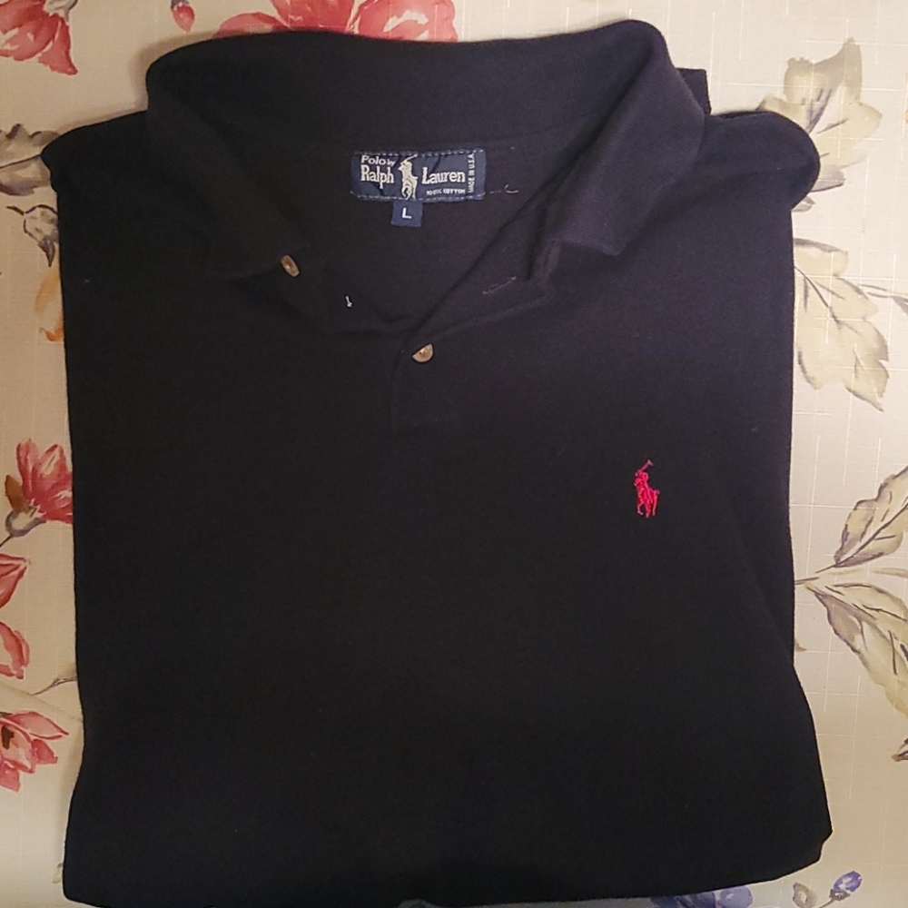 Black Large Ralph Lauren Polo